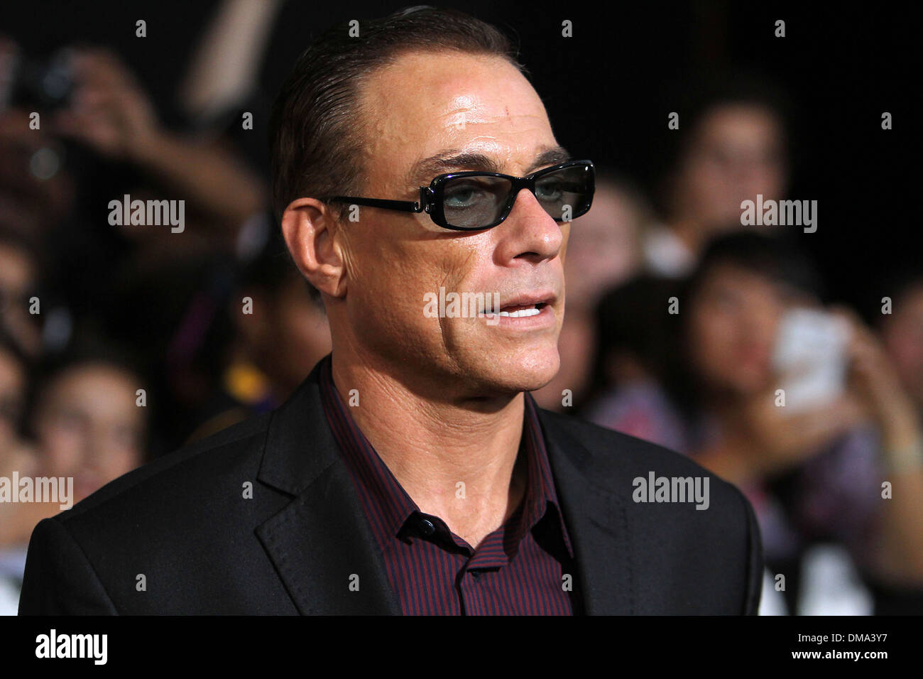 Jean-Claude Van Damme in Los Angeles Premiere von Expendables 2 an Graumans Chinese Theatre Hollywood California - 15.08.12 Stockfoto