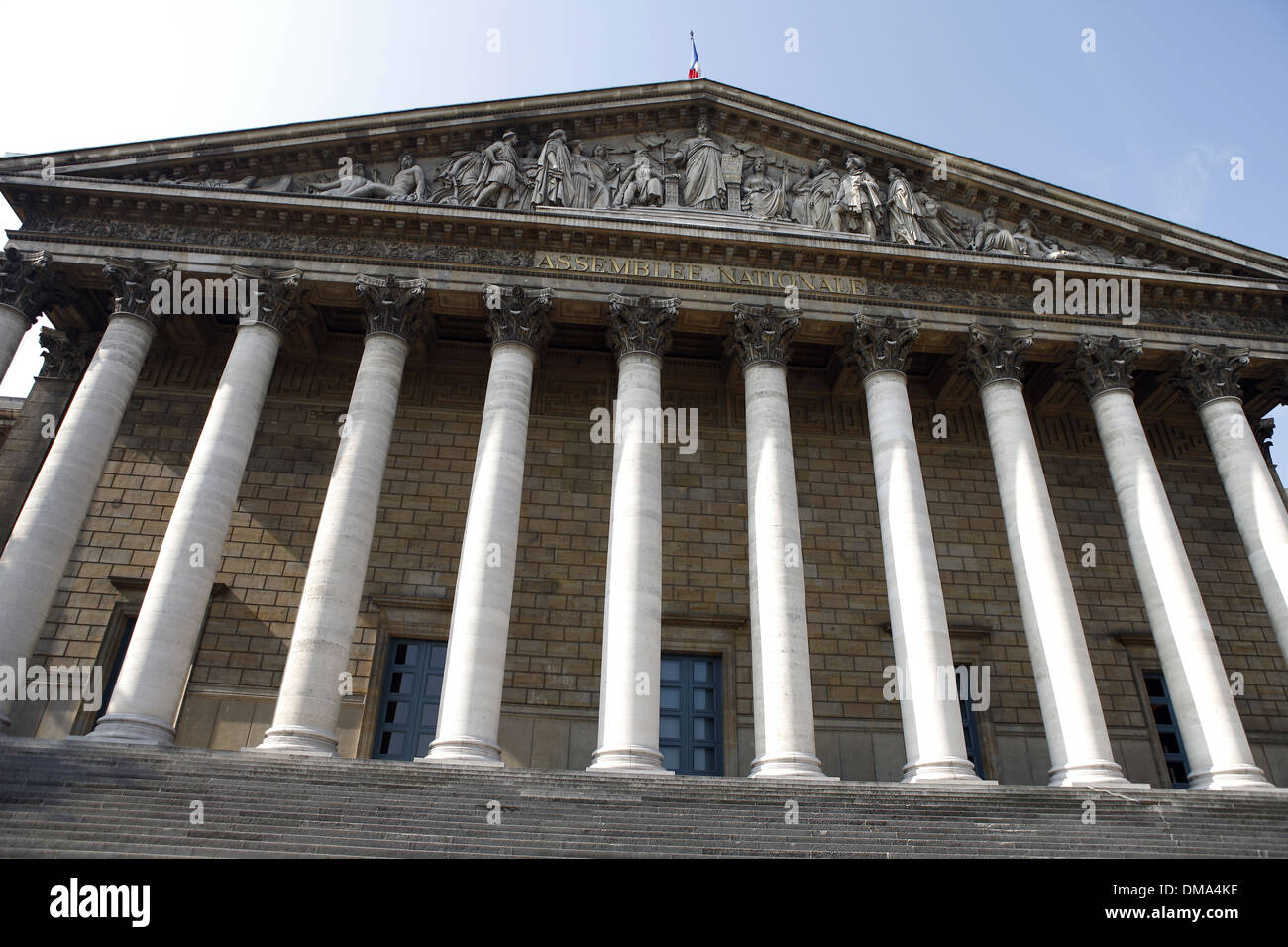 Paris: Französische Nationalversammlung Stockfoto