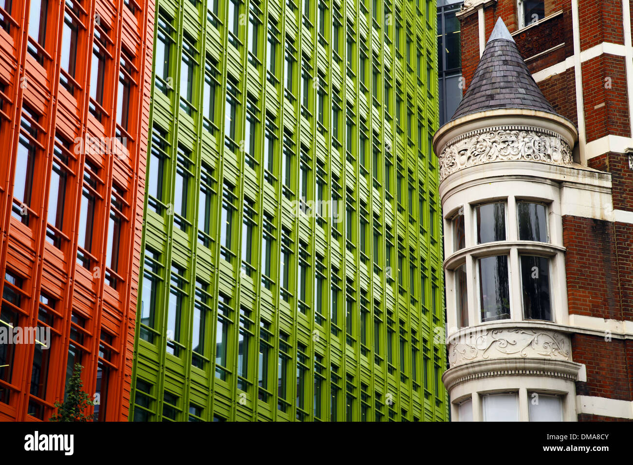 London (England): Immobilien Stockfoto