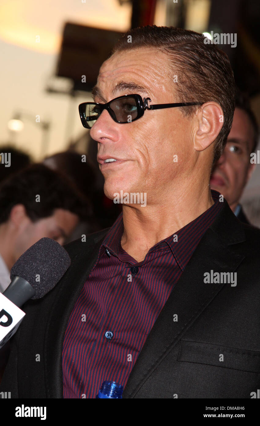 Jean-Claude Van Damme in Los Angeles Premiere von Expendables 2 an Graumans Chinese Theatre Hollywood California - 15.08.12 Stockfoto
