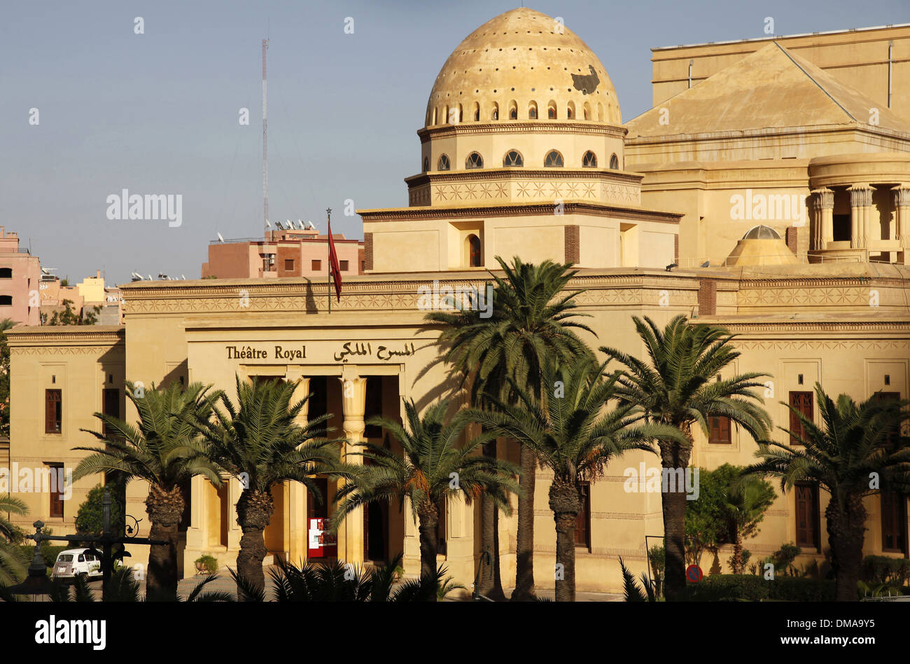 Marrakesch (Marokko): das königliche Theater Stockfoto