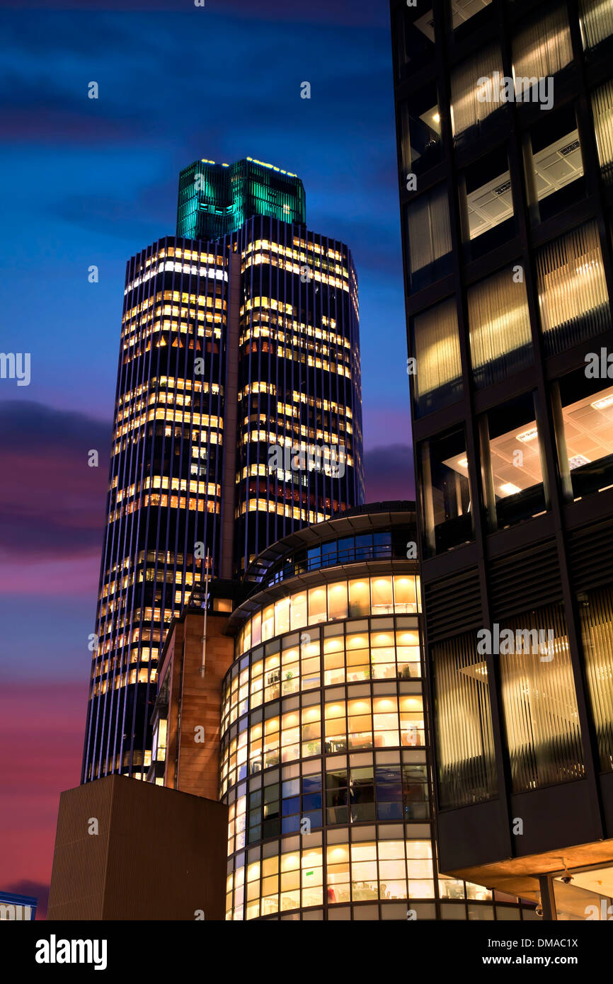 Tower 42 Städtebau finanziellen Bezirk London Stockfoto