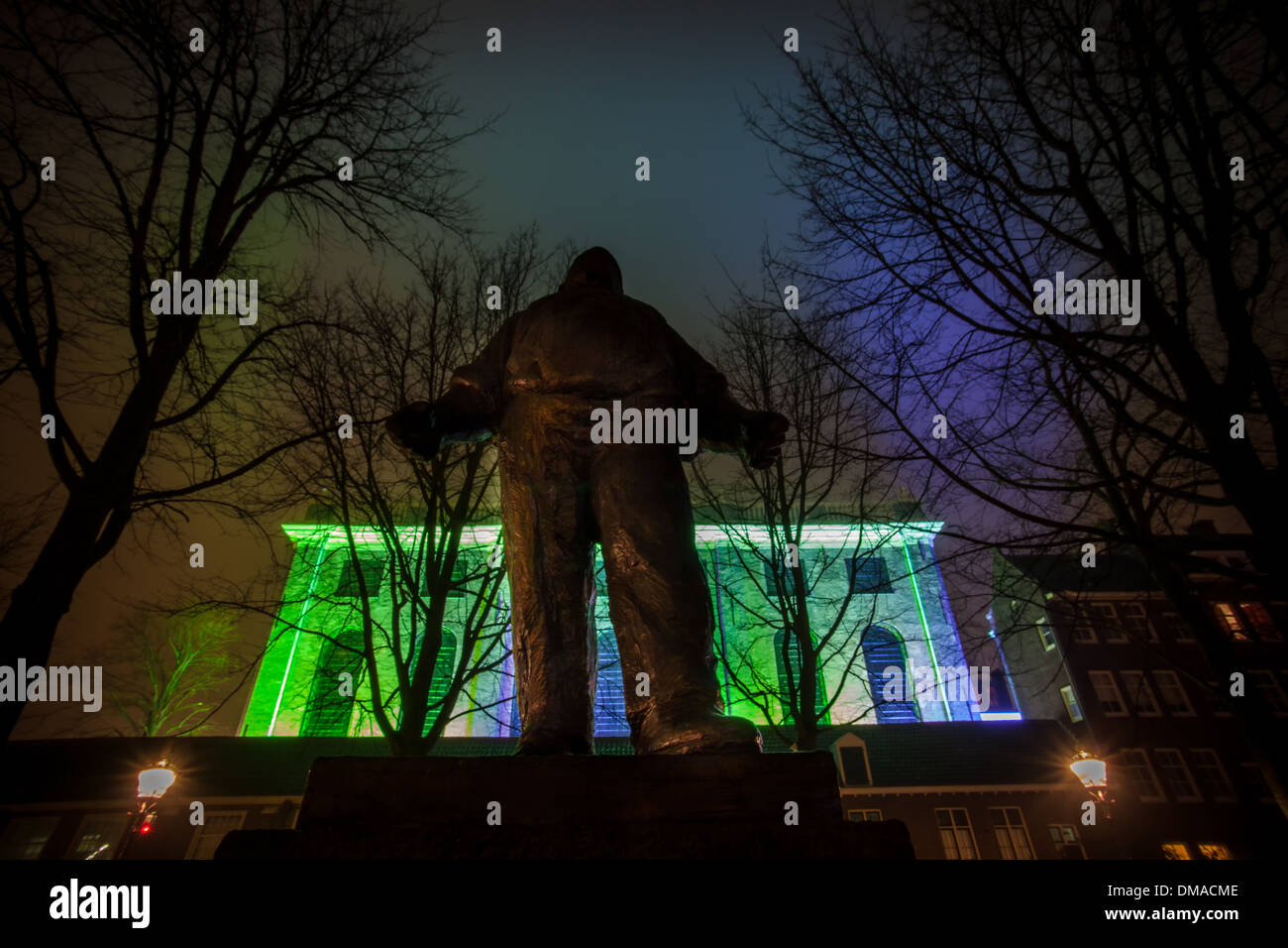 Amsterdam-Licht-Festival 2013 Stockfoto