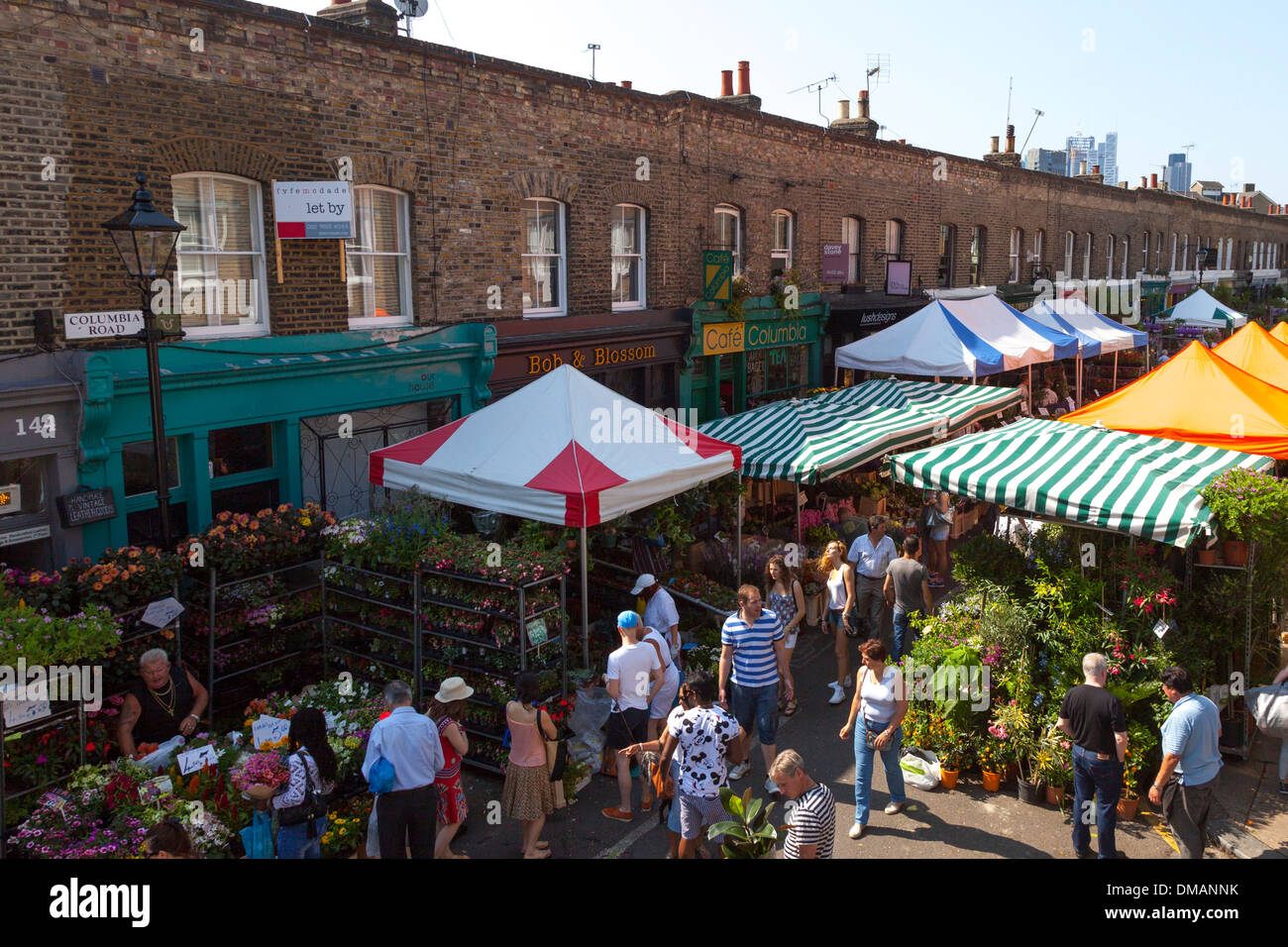 Columbia Road Flower Market, East London Stockfoto