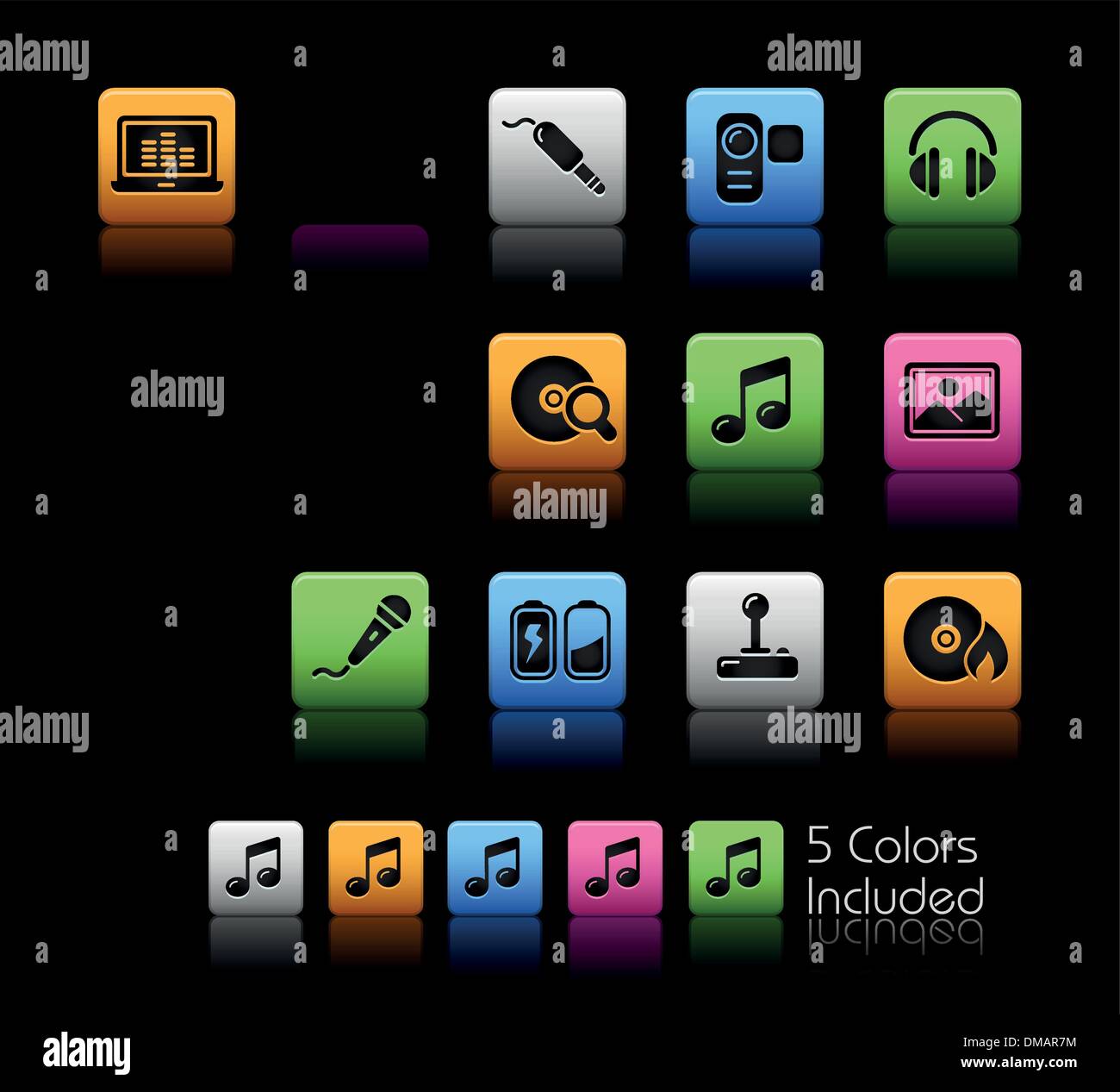 Medien & Unterhaltung / / Color Box Stock Vektor