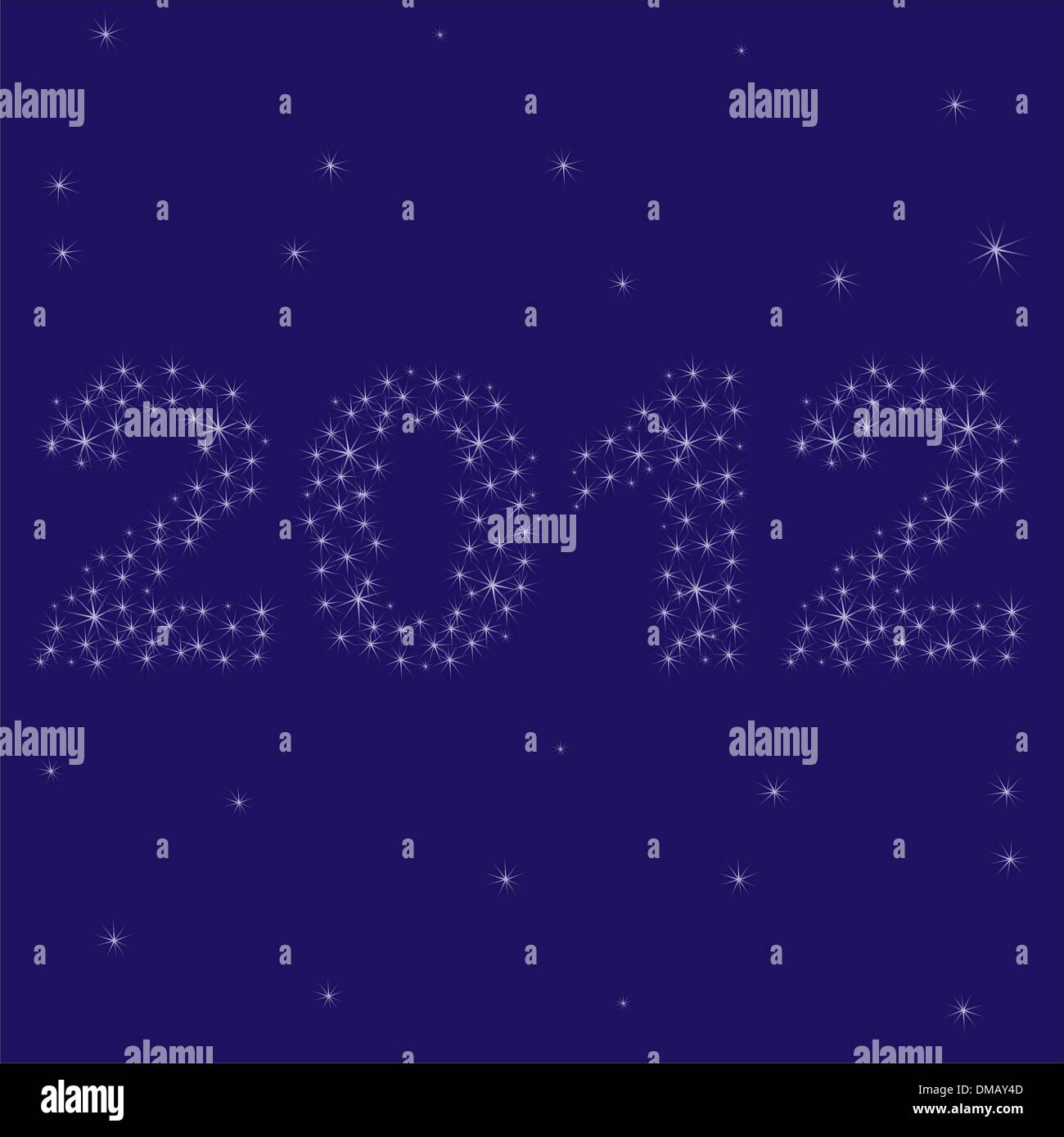 Vektor-Frohe Weihnachten Hintergrund Silvester Stock Vektor