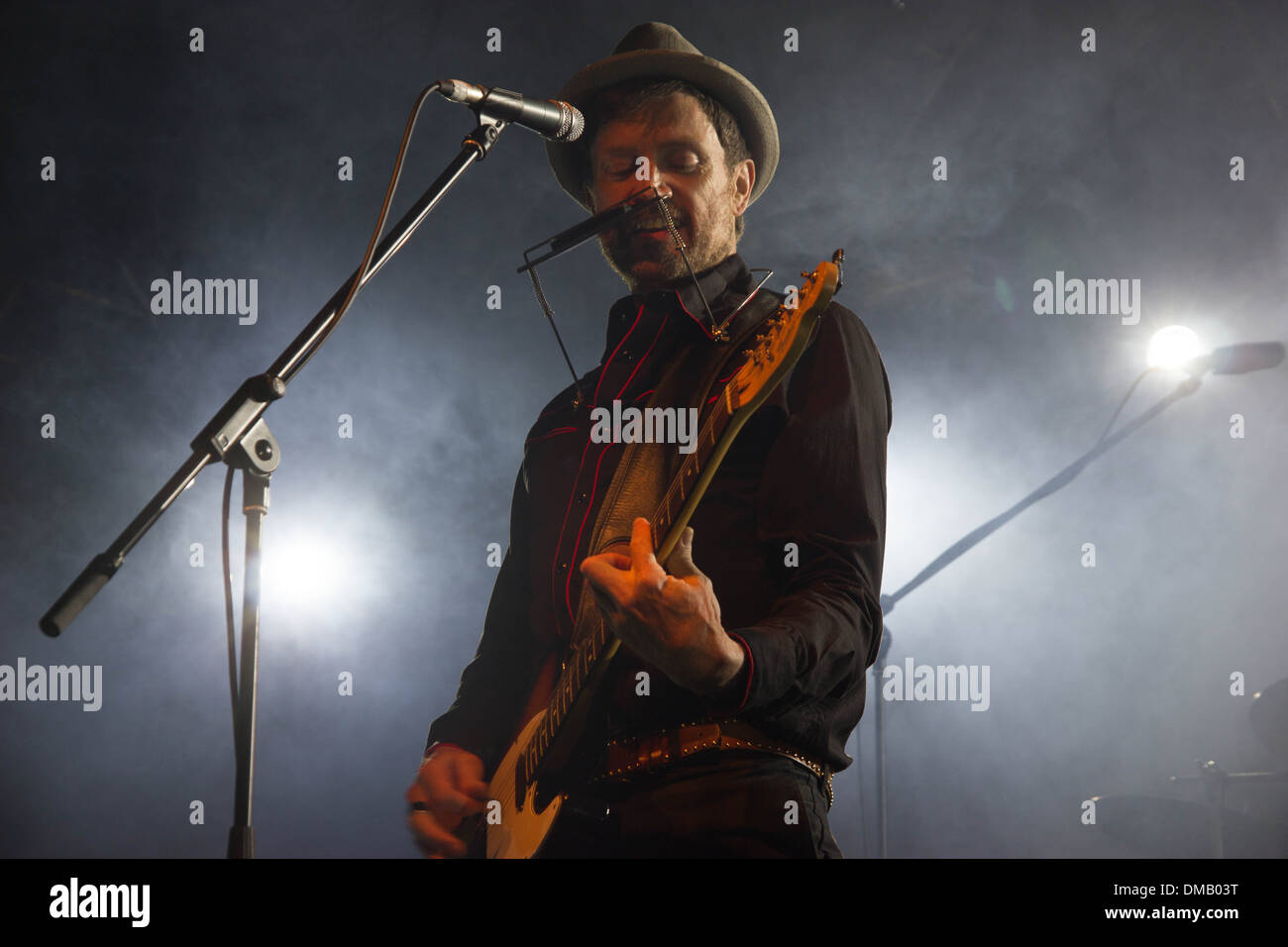 Die atemberaubende live bei den Festspielen von Westport Stockfoto