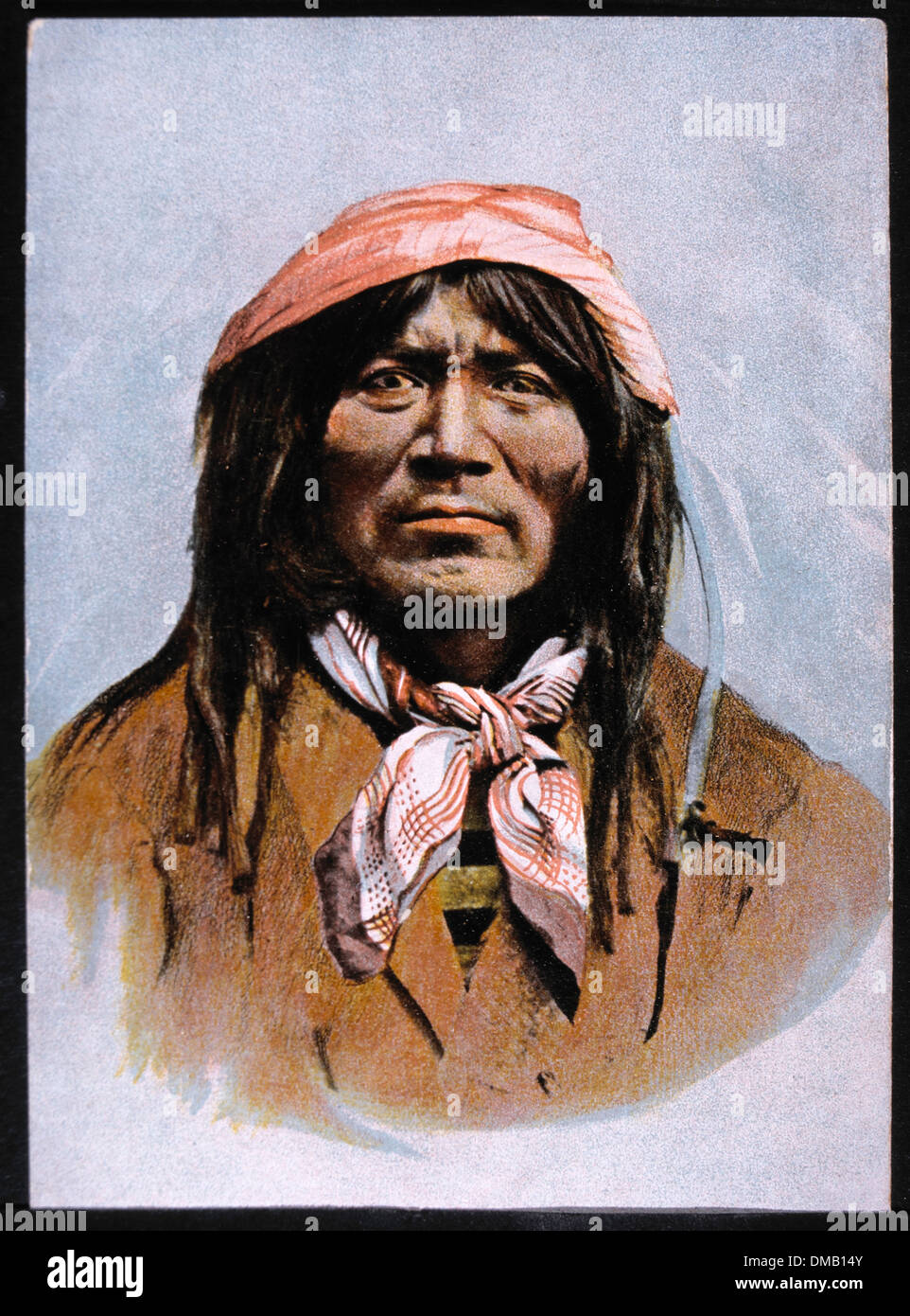 Mendocino Native American Indian, Portrait, 1903 Stockfoto