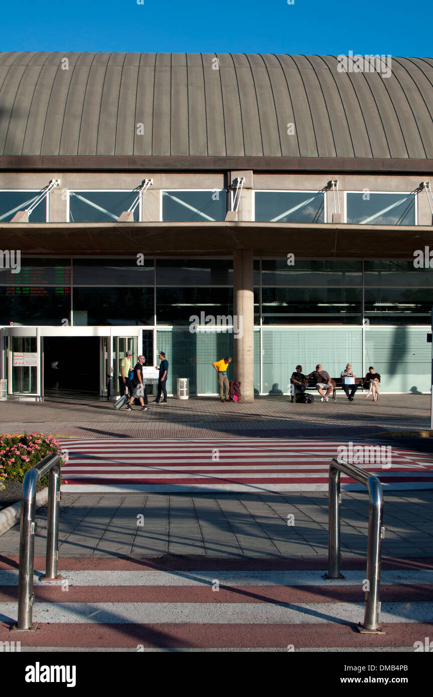 Der Flughafen von Fuerteventura, Kanarische Inseln, Spanien Stockfoto