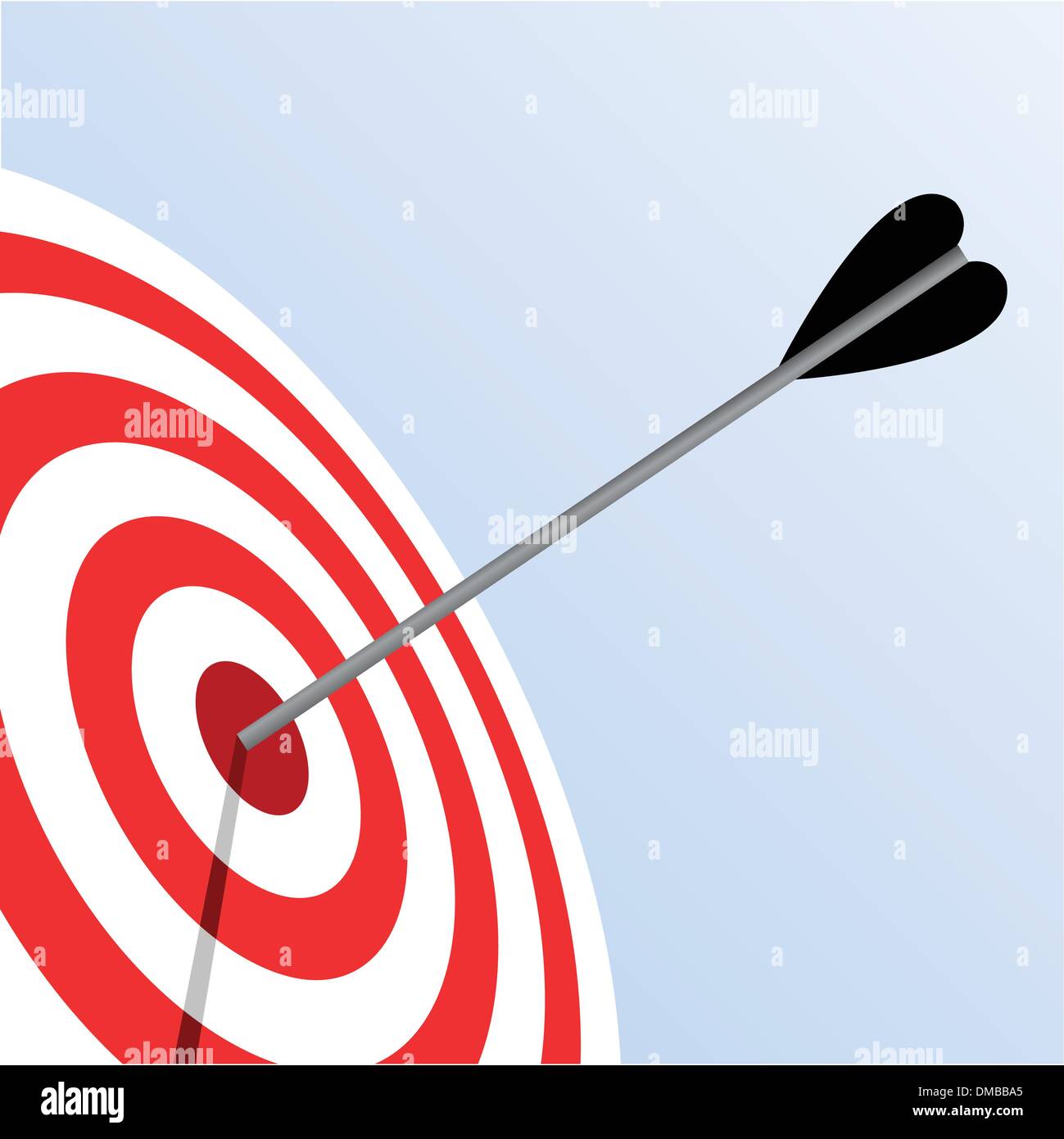 Bulls eye Stock Vektor