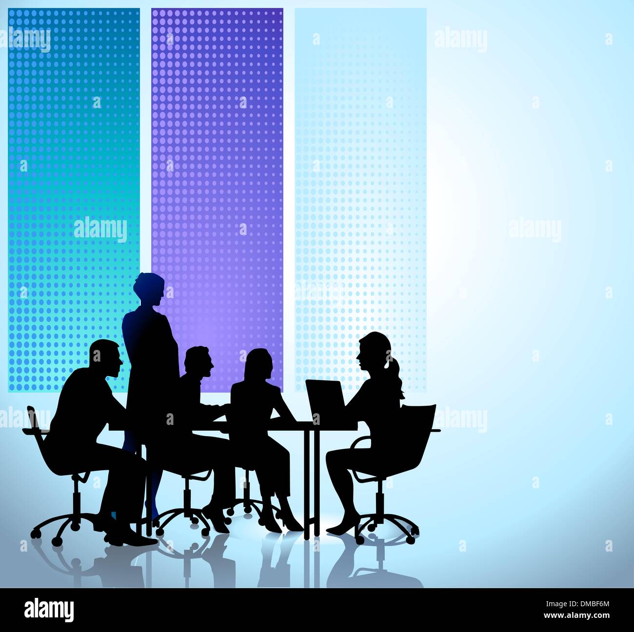 Business-Konferenz Stock Vektor