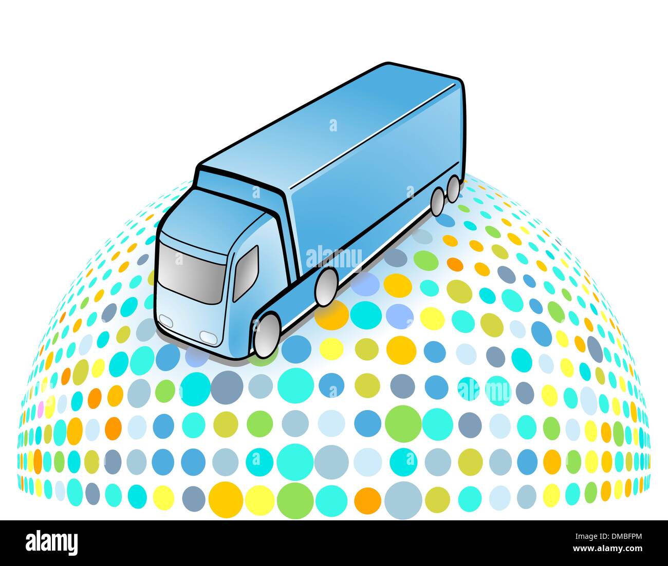 Transport und Versand Stock Vektor