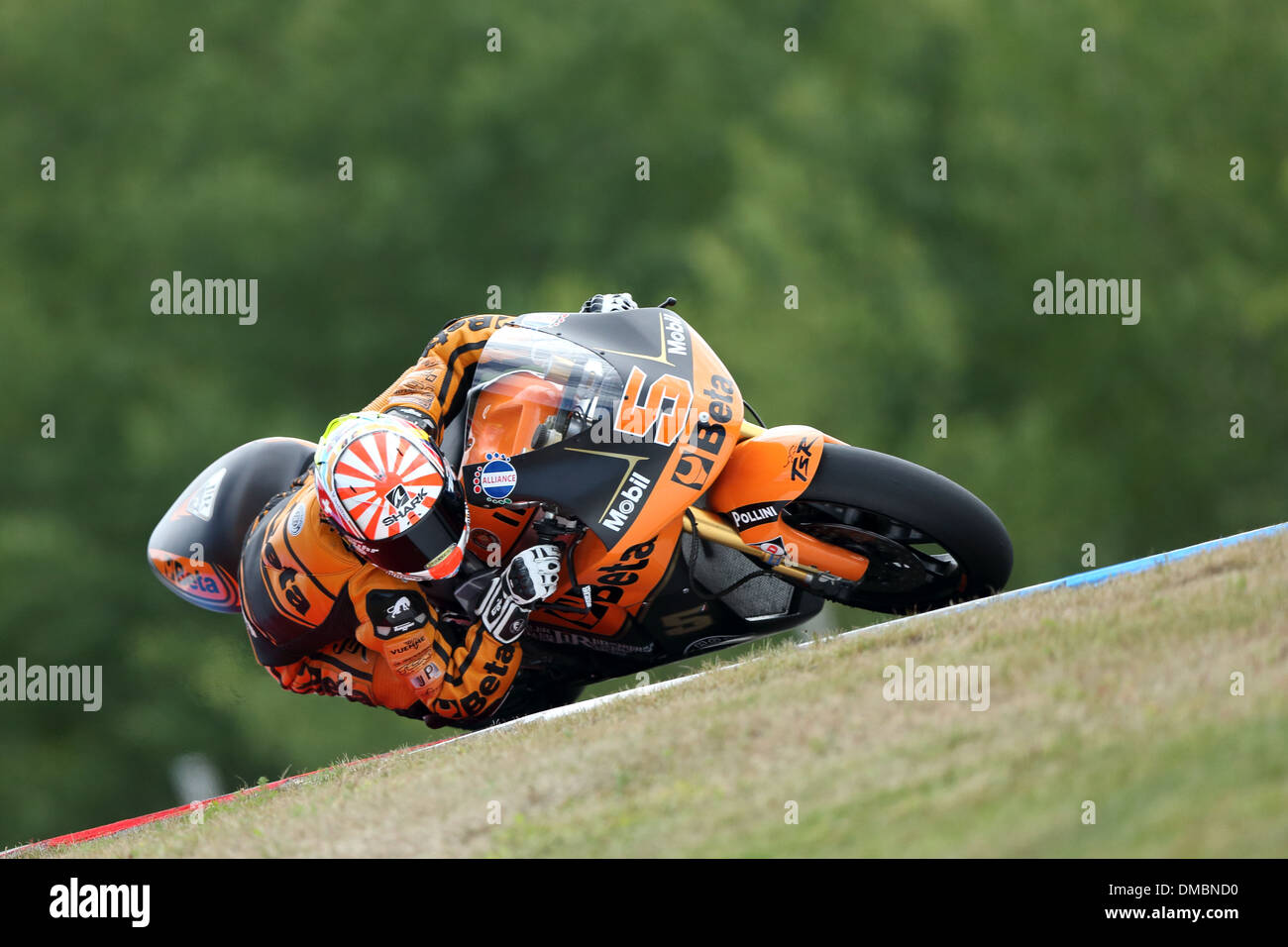 Johann ZARCO Frankreich Moto GP - Motorrad-Rennsport - Br Tschechien - 24.08.12 Stockfoto