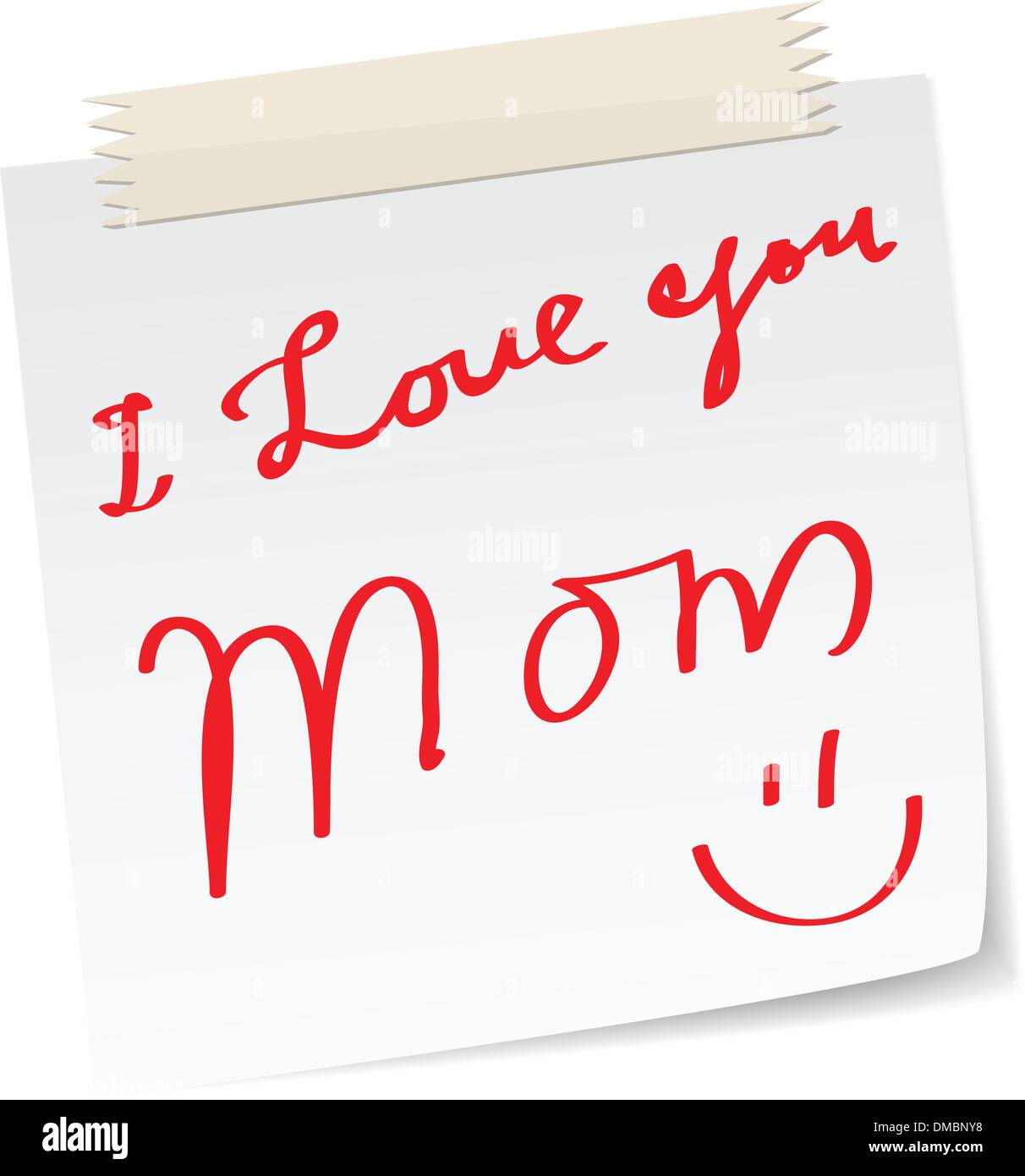 Mutter Tag Grüße Stock Vektor