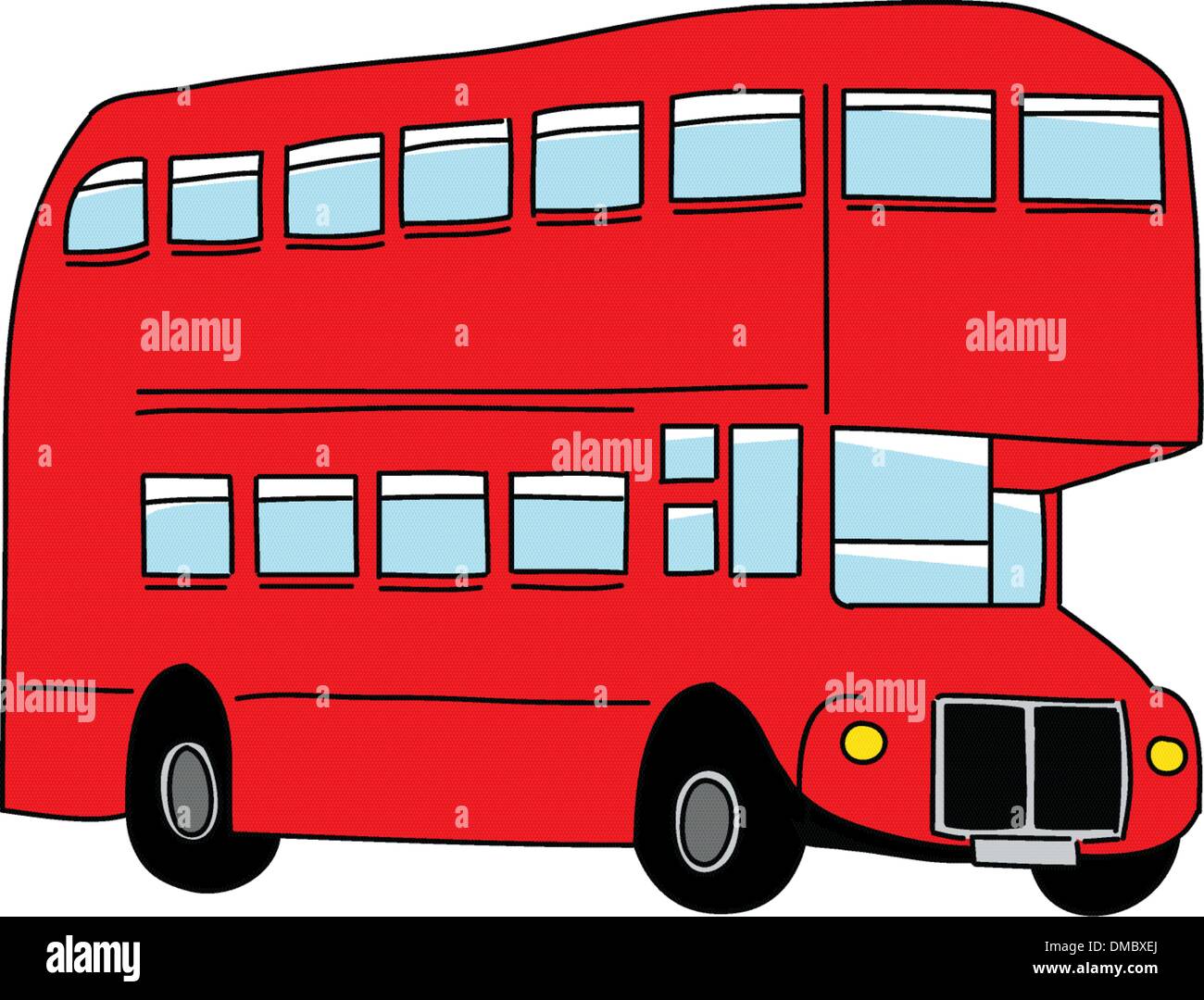 London-bus Stock Vektor