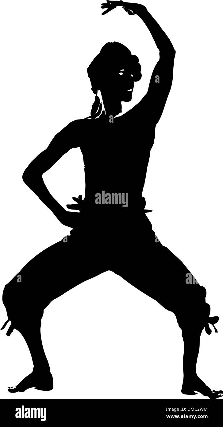 Schauspieler Bild schwarz / weiß Bild Stock Vektor