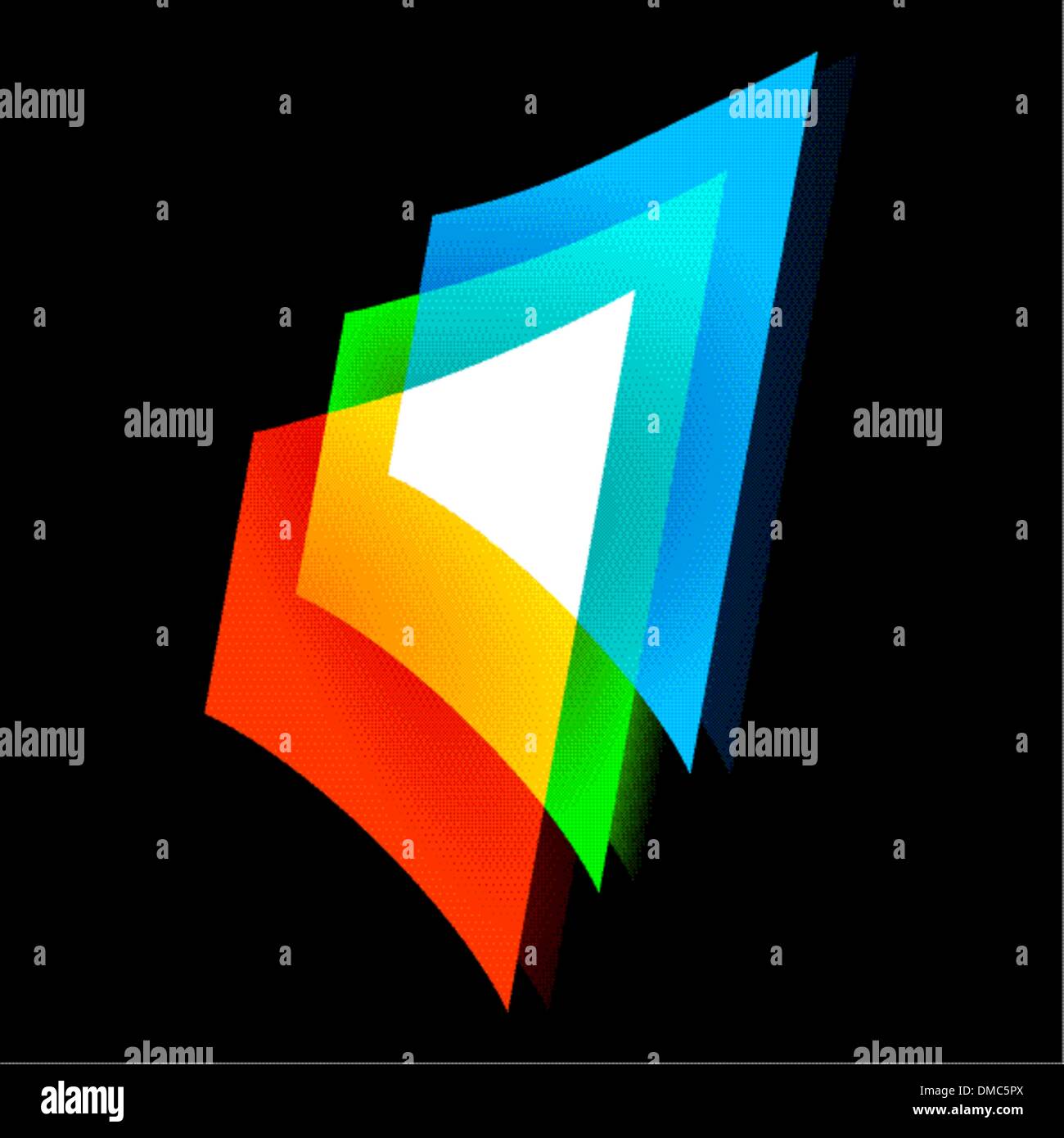 RGB-Farbe Stock Vektor