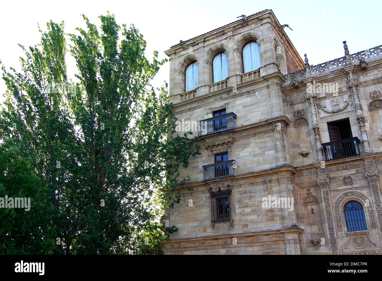 Palast in der Plaza de San Marcos, Leon, Spanien Stockfoto