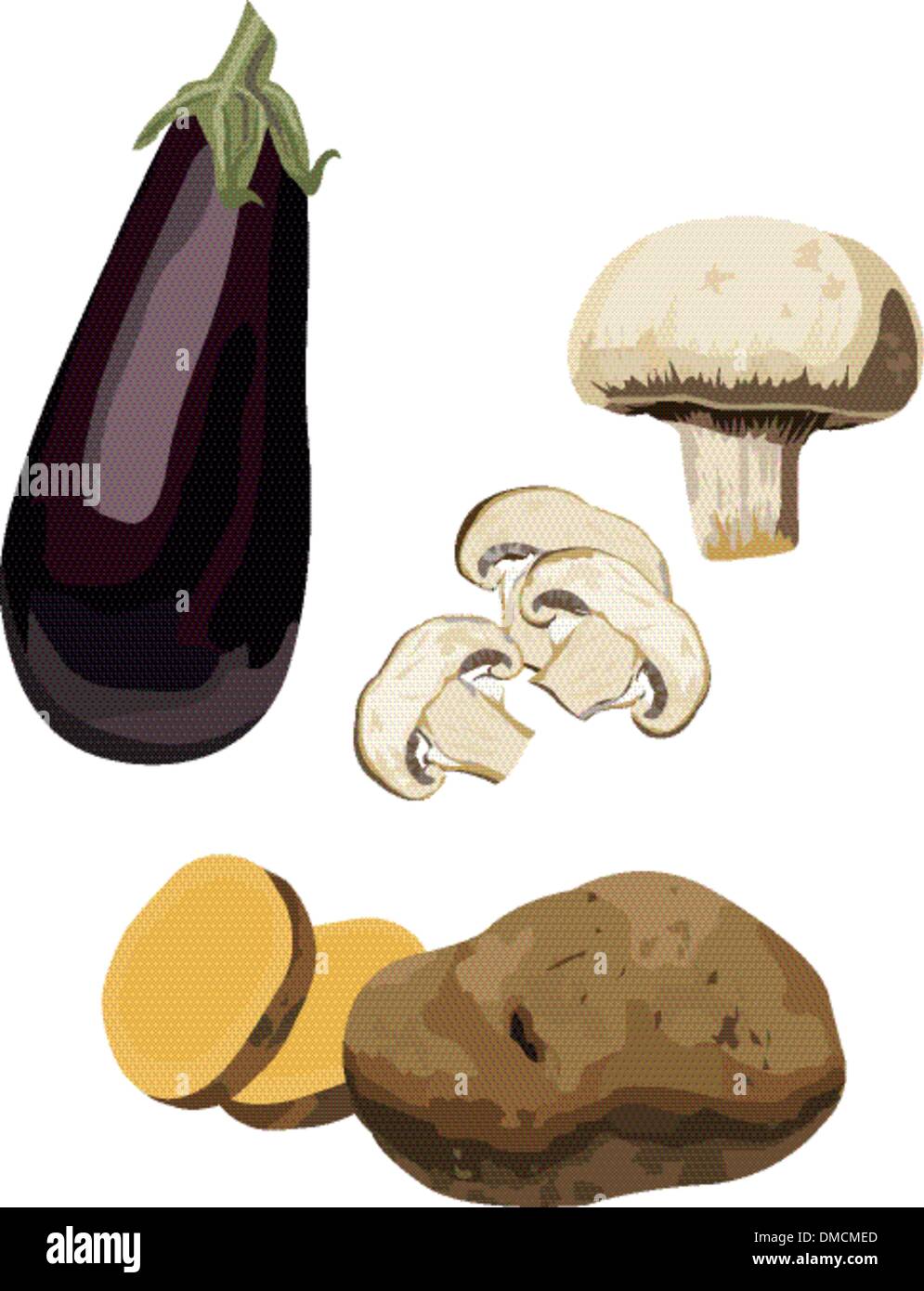 Gemüse Stock Vektor