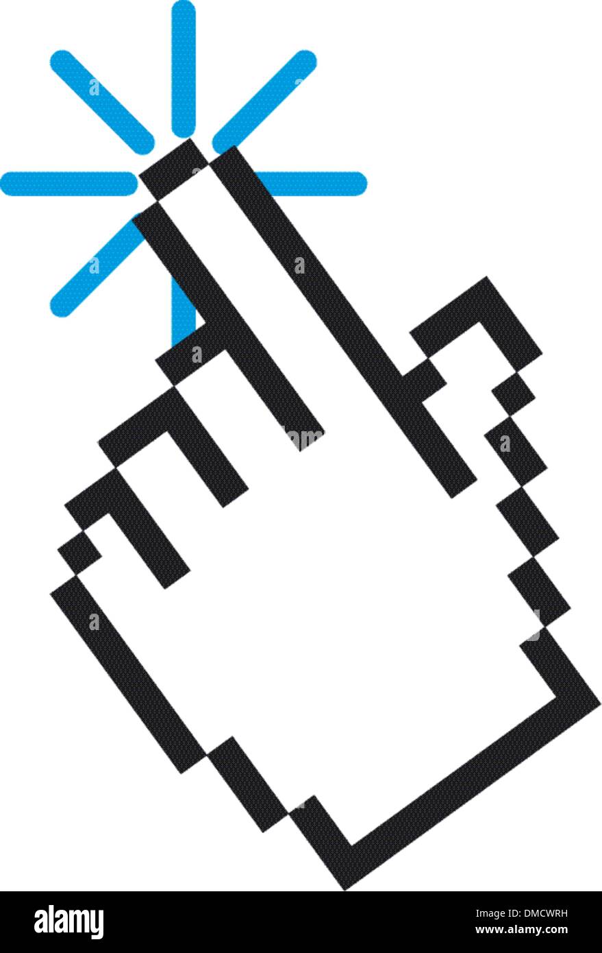 Hand-cursor Stock Vektor