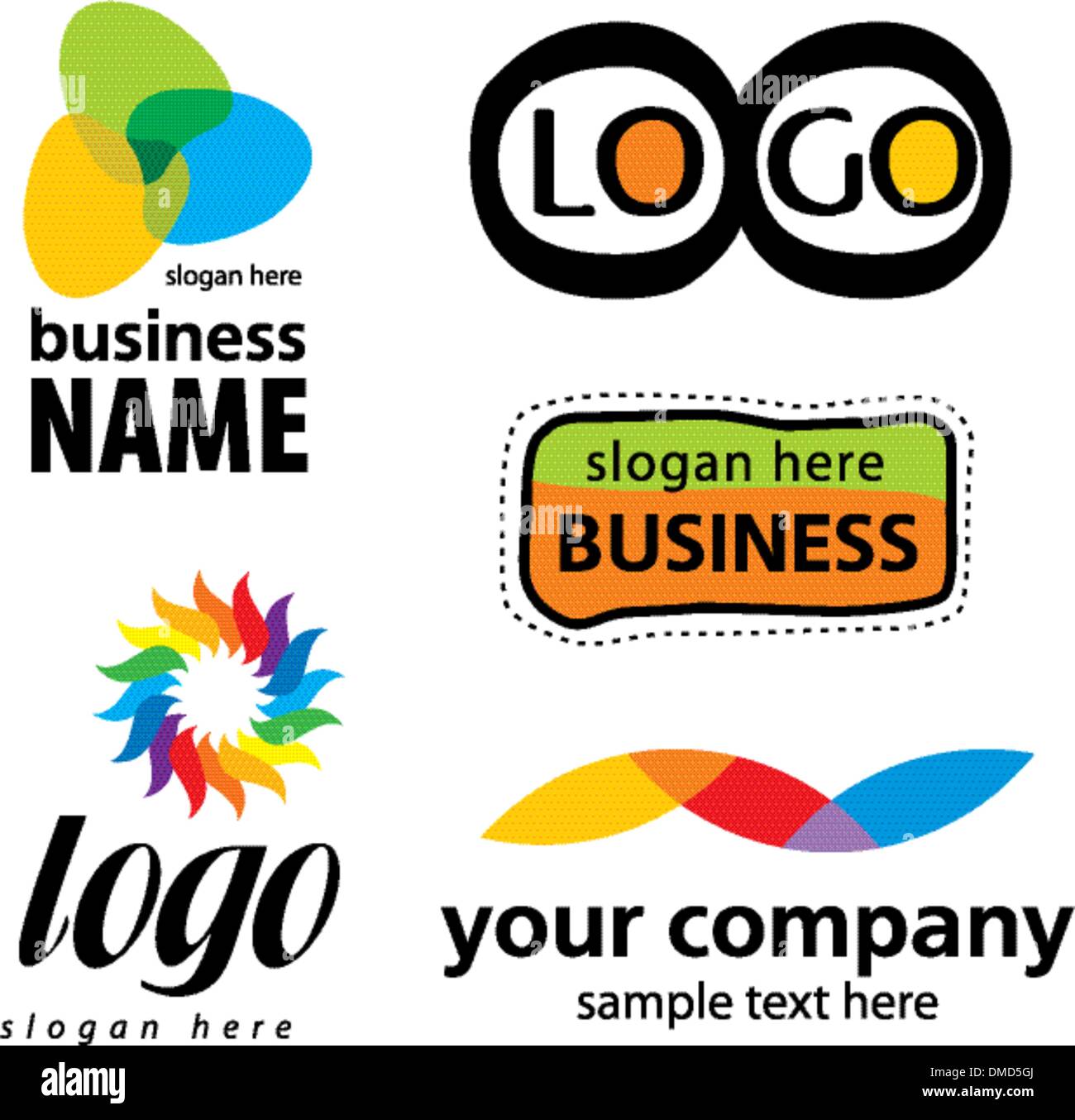 Mode-logo Stock Vektor