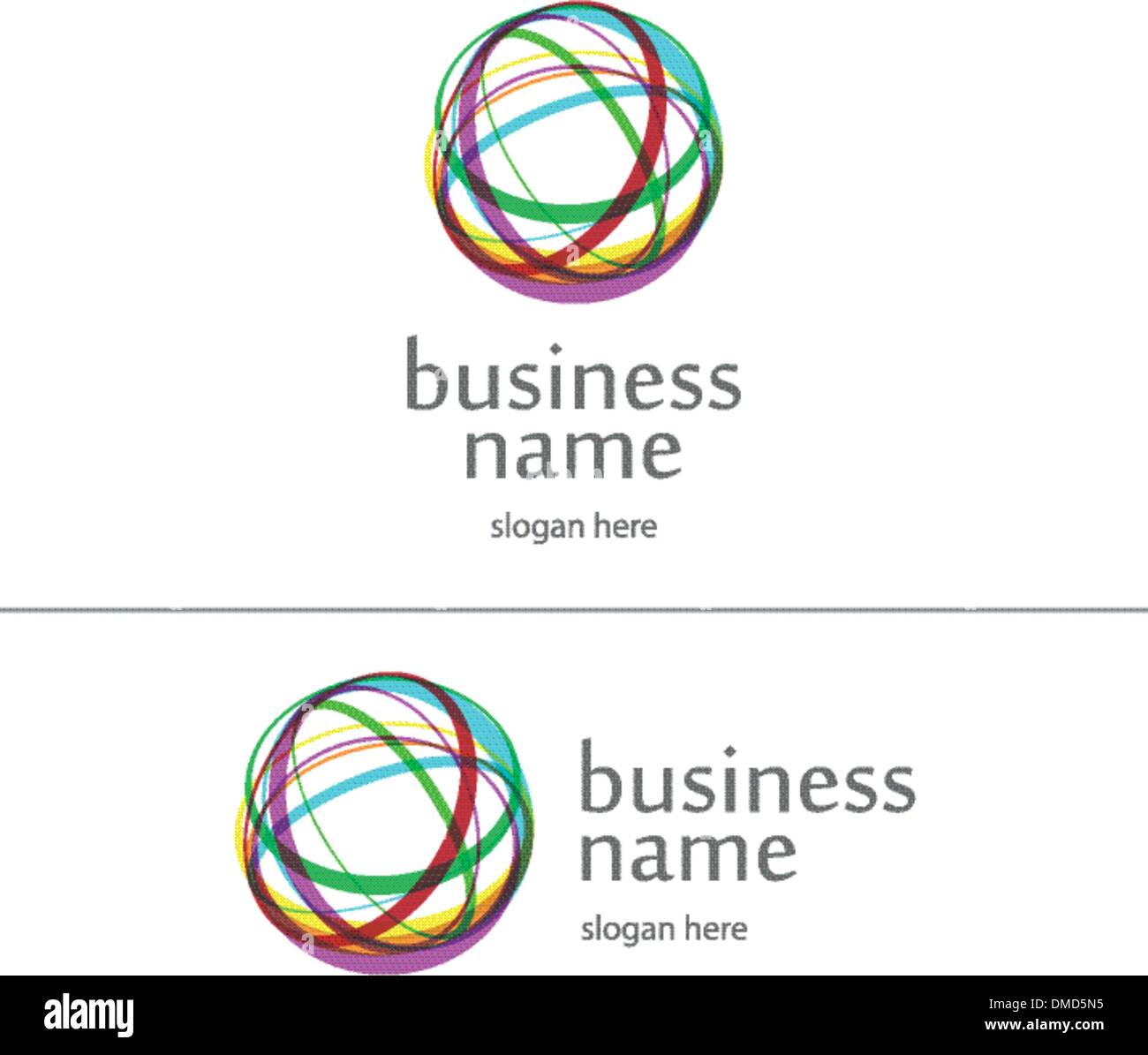 abstrakte Logos Stock Vektor