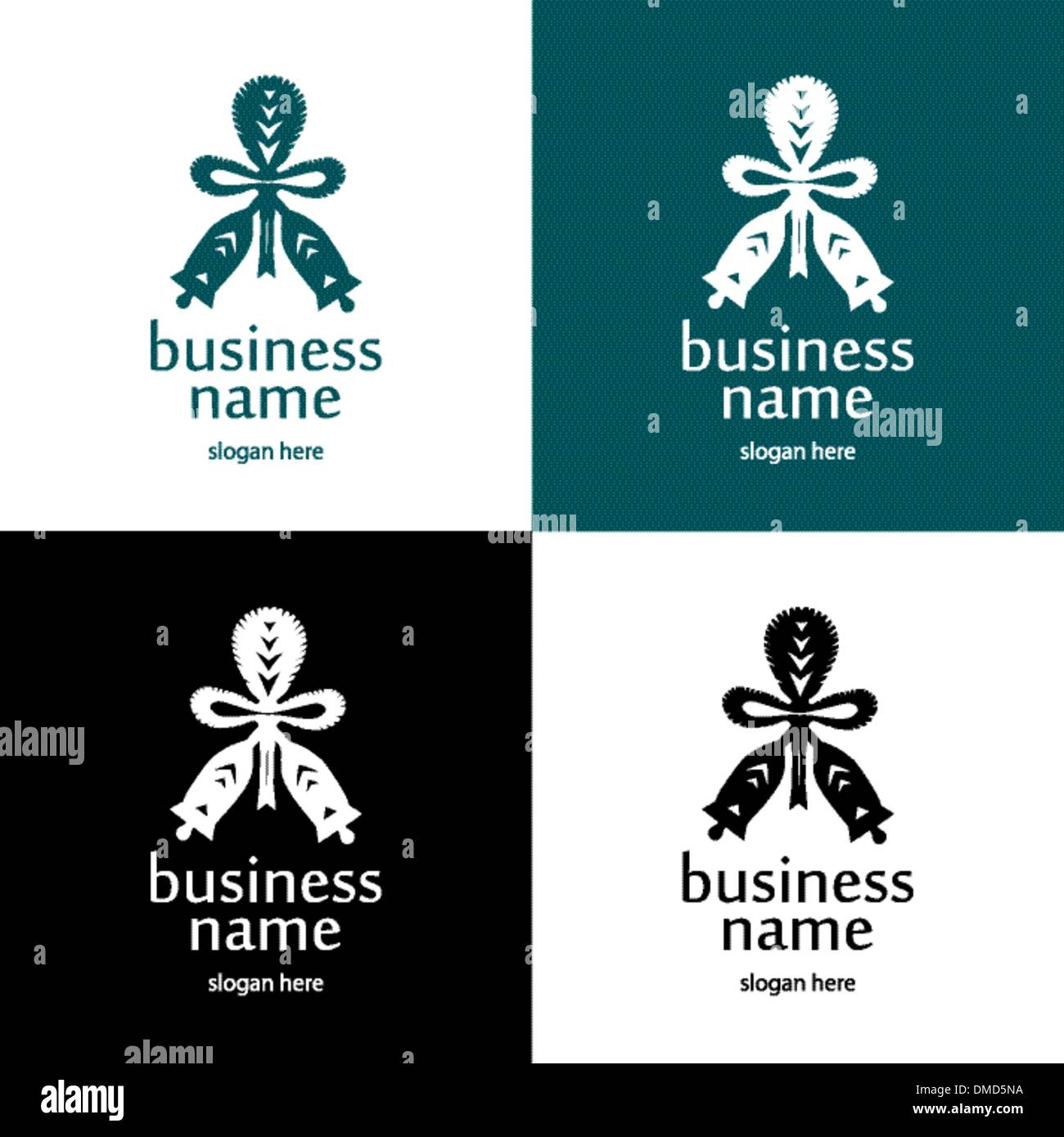 Mode-logo Stock Vektor