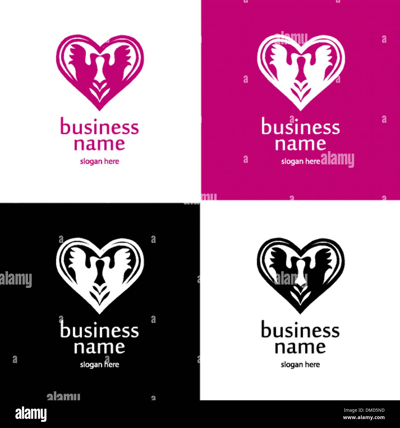 Mode-logo Stock Vektor