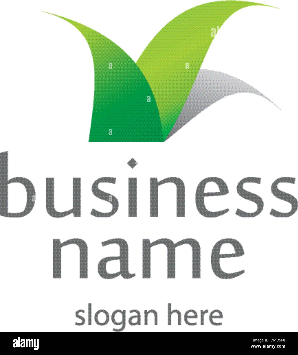 Pflanzen-logo Stock Vektor