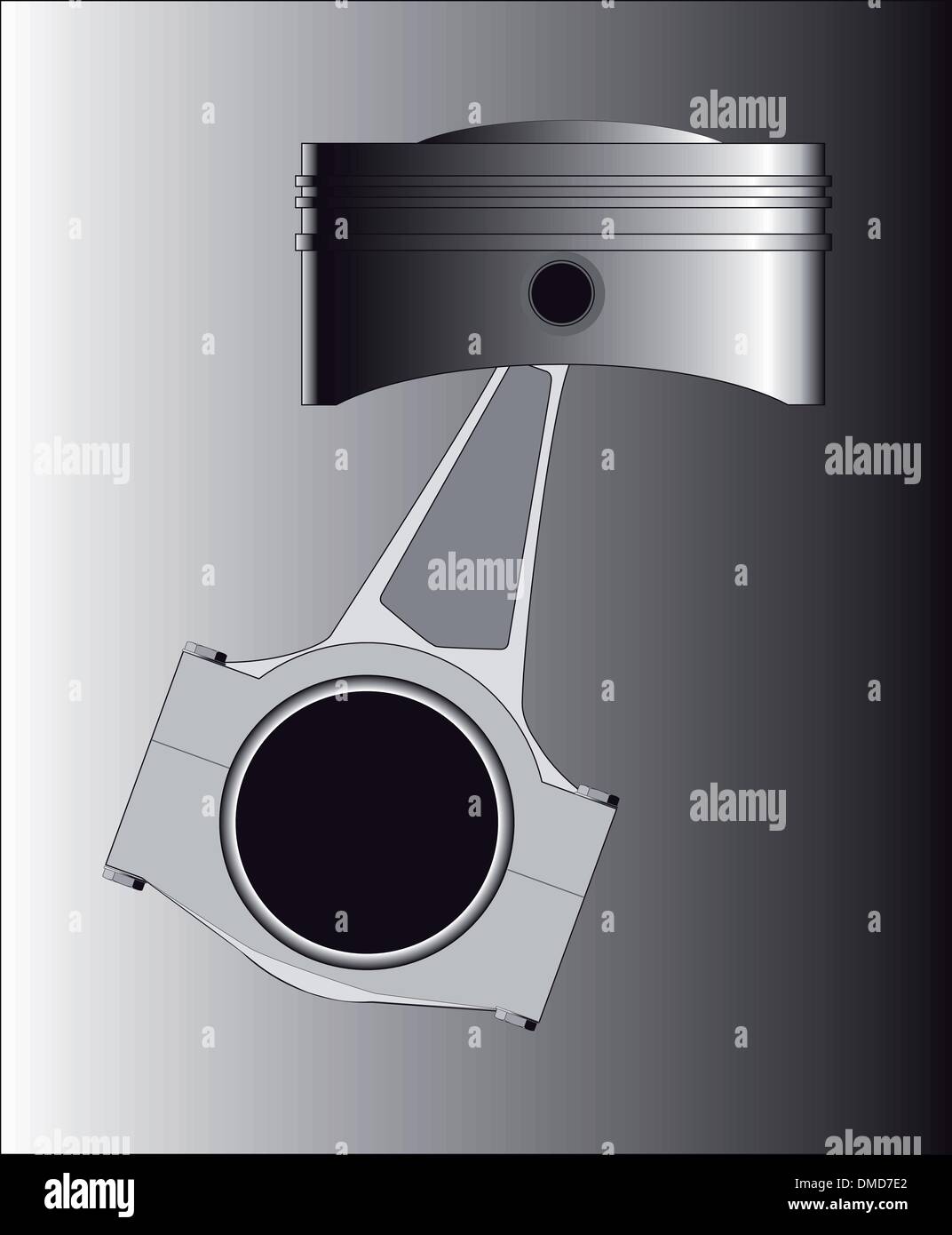 Automobil Poston Stock Vektor