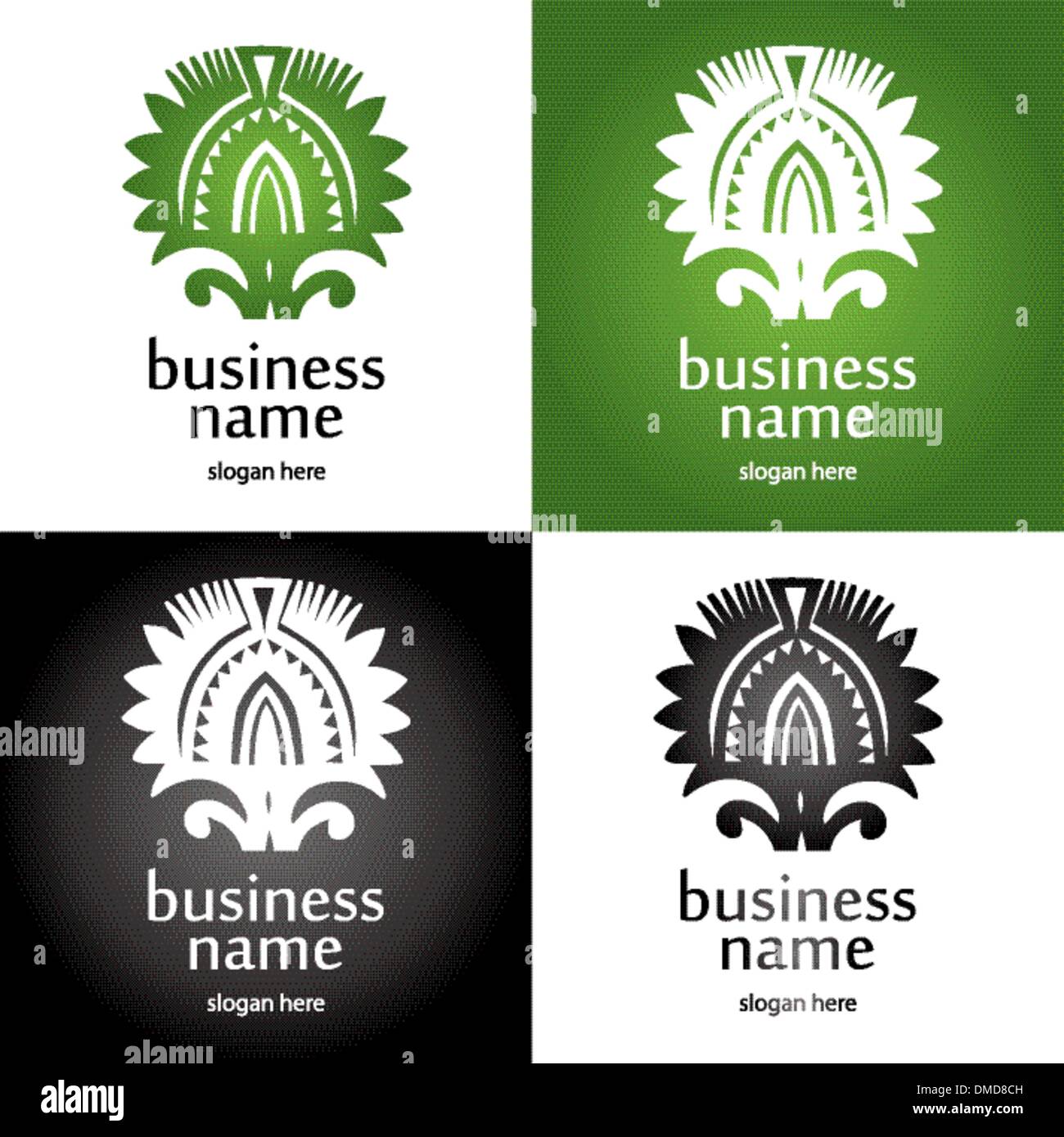 Logo-Strahlen Stock Vektor