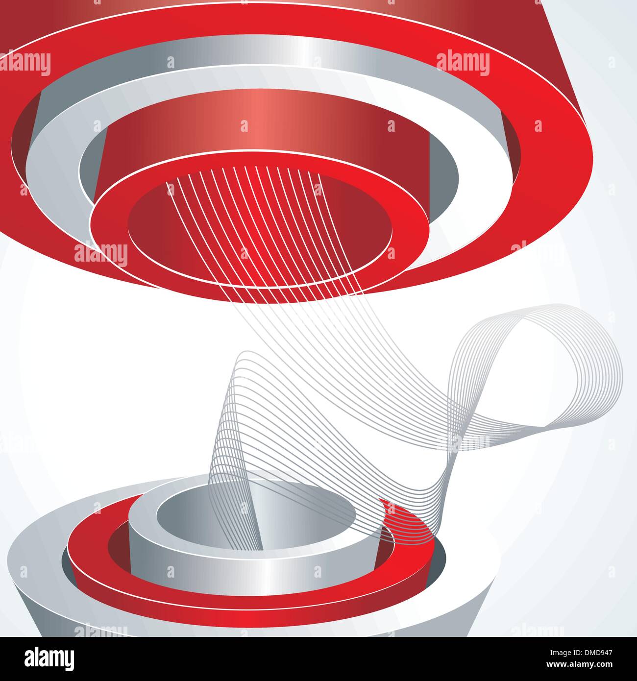 3D-Form Stock Vektor