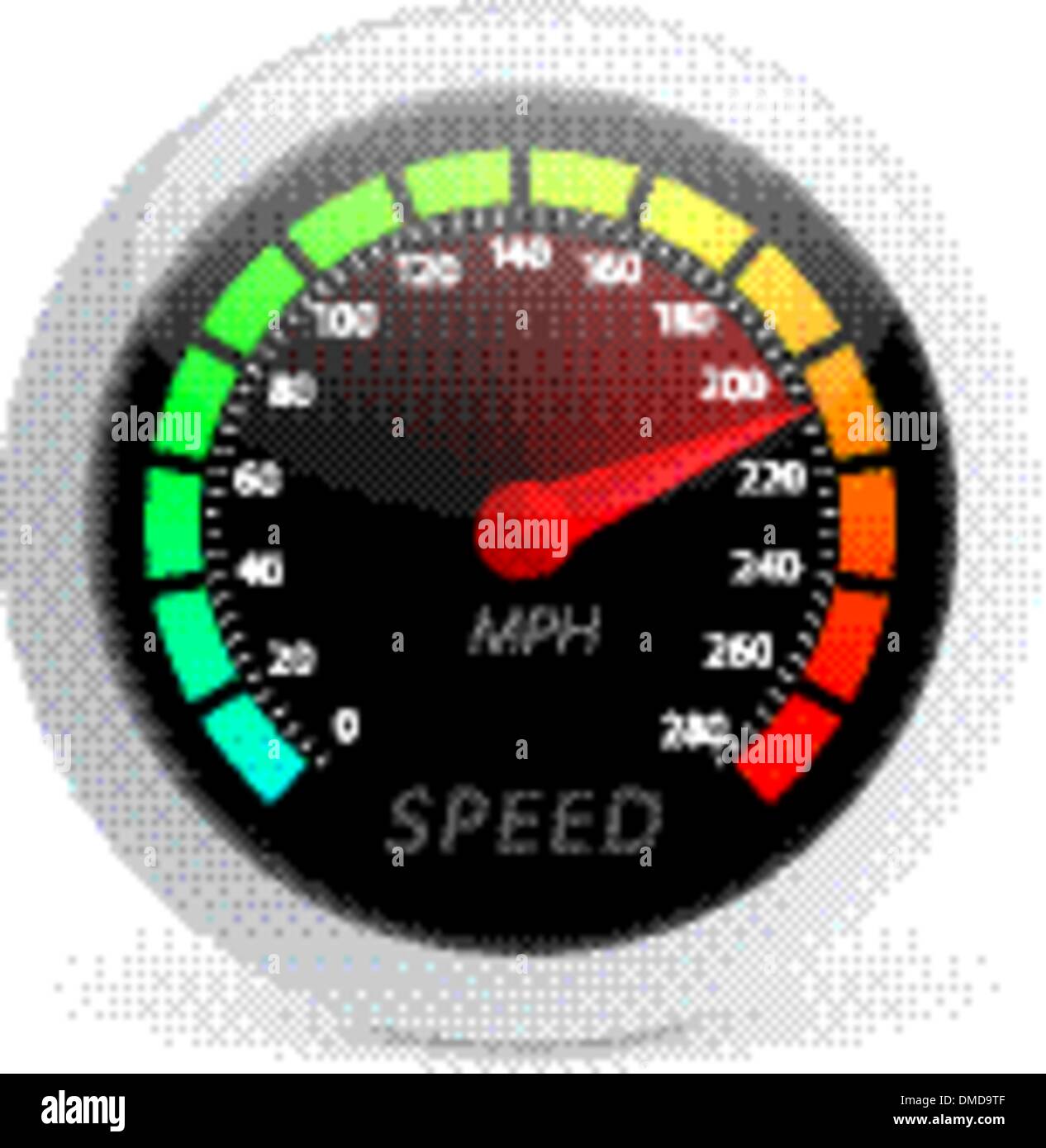TachoVektorillustration Alamy