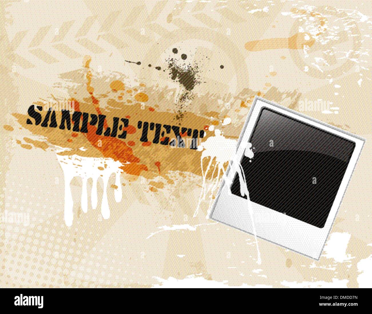 die Vector Grunge braunen Hintergrund Eps 10 Stock Vektor