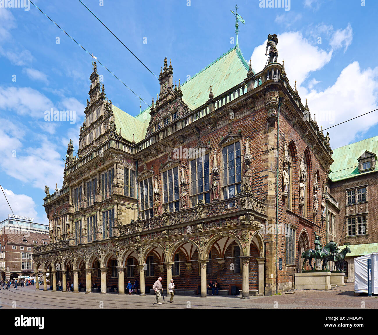 Altes Rathaus, Hansestadt Bremen, Bremen, Deutschland Stockfoto