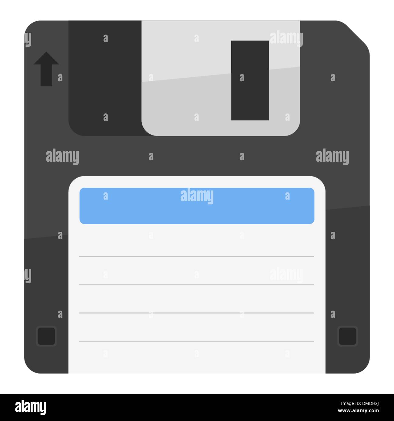 Computersymbol Diskette (floppy disk) Stock Vektor