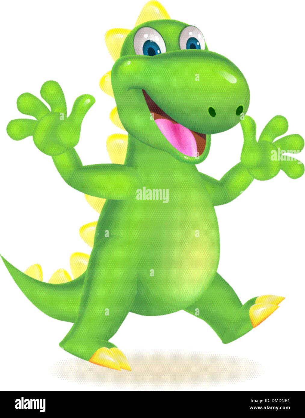 niedlichen dino Stock Vektor