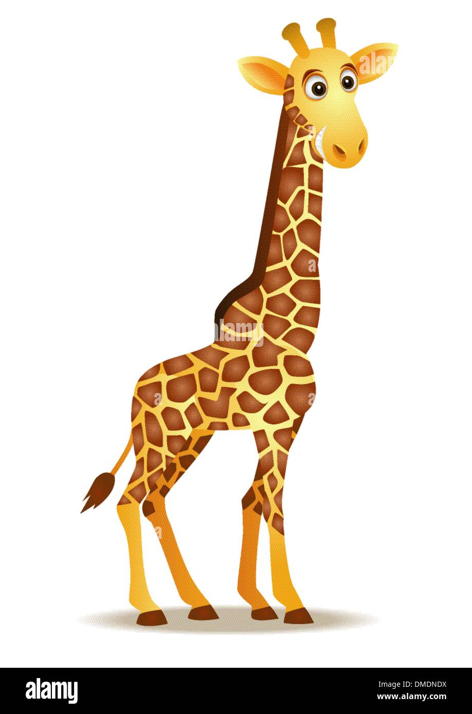 cartoon-Giraffe Stock Vektor