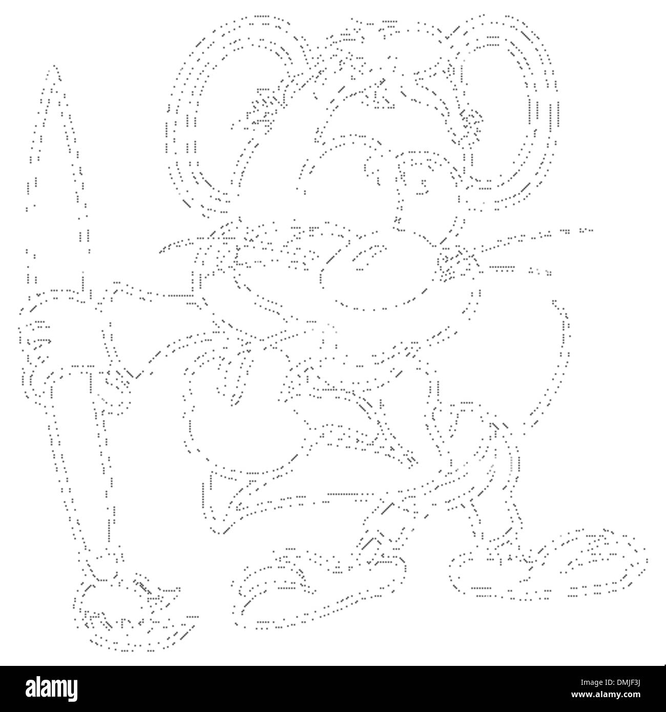 Maler clipart Schwarzweiß-Stockfotos und -bilder - Alamy, حجم الصورة 1300x1390