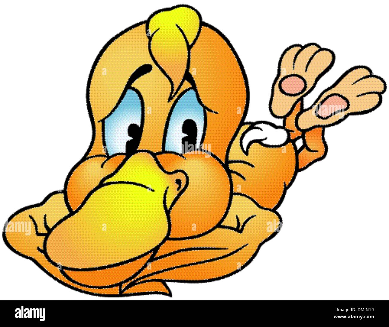 Verlegung von Ente Stock Vektor