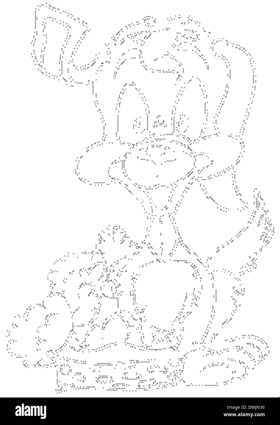 Hund und Schwamm Stock Vektor