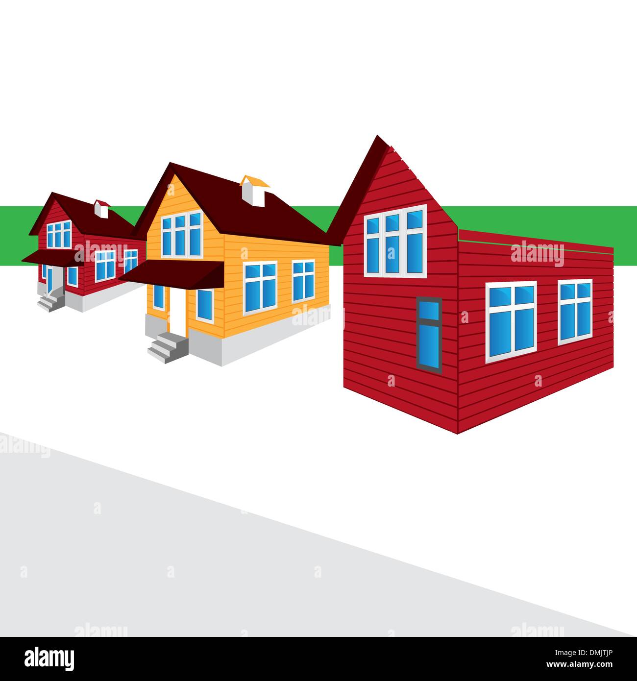 Haus rote architektur Stock-Vektorgrafiken kaufen - Seite 2 - Alamy