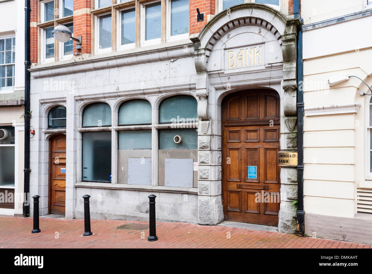 Ehemalige Filiale von Barclays Bank, Reading, Berkshire, England, GB, UK. Stockfoto