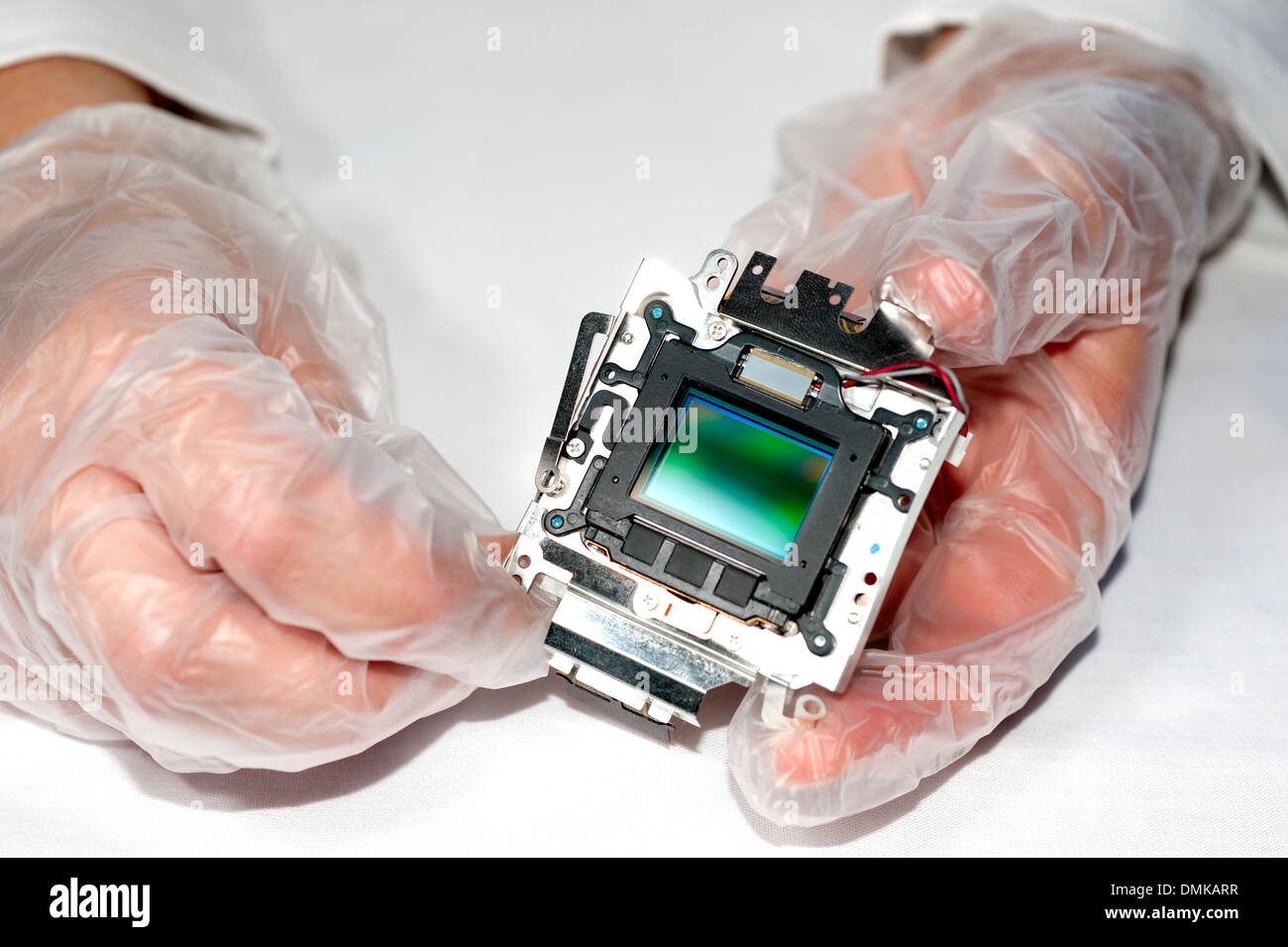 Digitalkamera-CMOS-Sensor-Chip DSLR voll Modell veröffentlicht Stockfoto