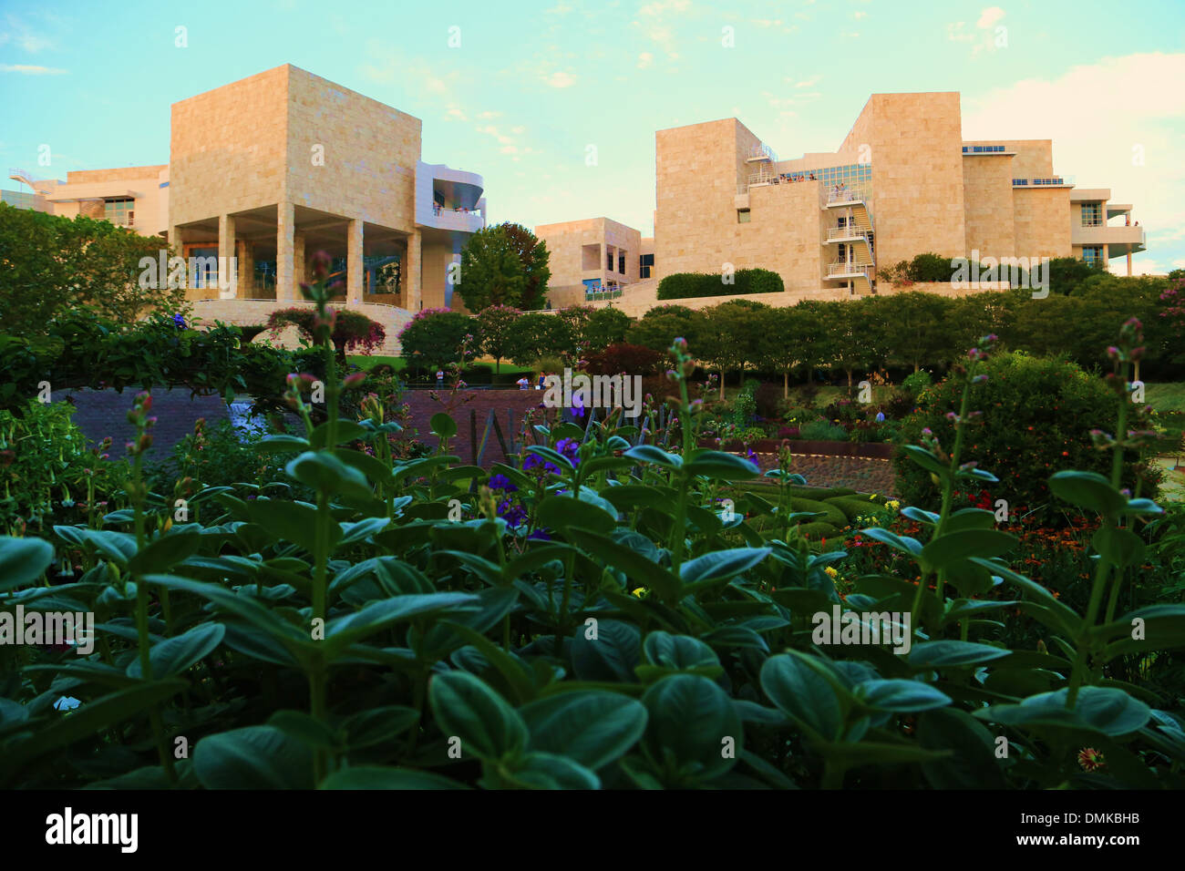 Das Getty Center Garten Stockfoto