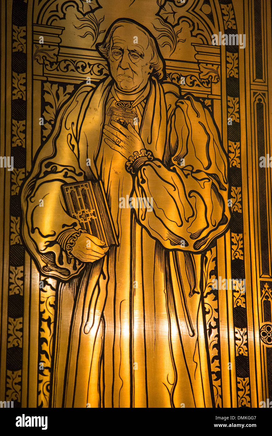 DAS INNERE DES CHRIST CHURCH CATHEDRAL, DUBLIN, IRLAND Stockfoto