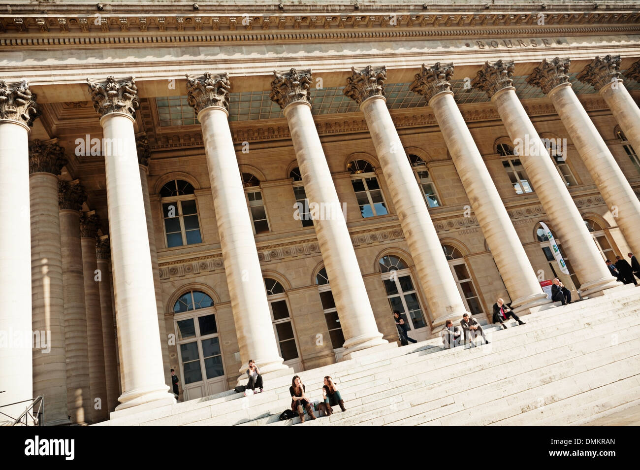 Paris, Frankreich der Bourse (Börse Stockfotografie Alamy
