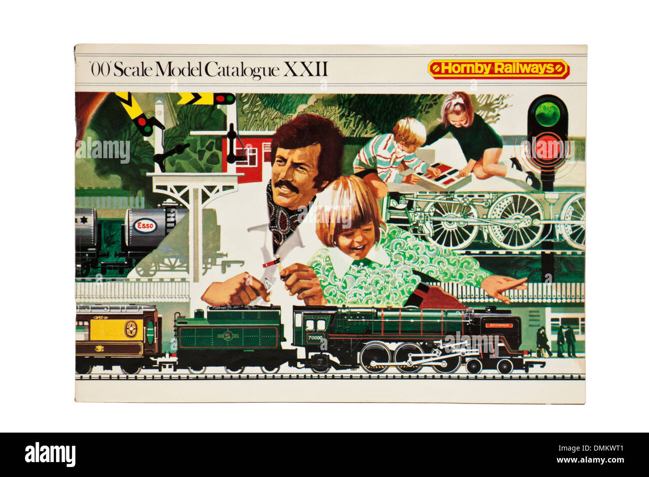 1976 Hornby Railways "OO" gauge Railway Modellkatalog (22. Auflage) Stockfoto