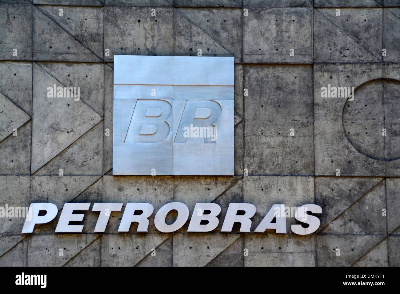 Petrobras ist ein brasilianischer multinationaler Energiekonzern mit Hauptsitz in der Avenida República do Chile, Rio de Janeiro in Brasilien. Stockfoto