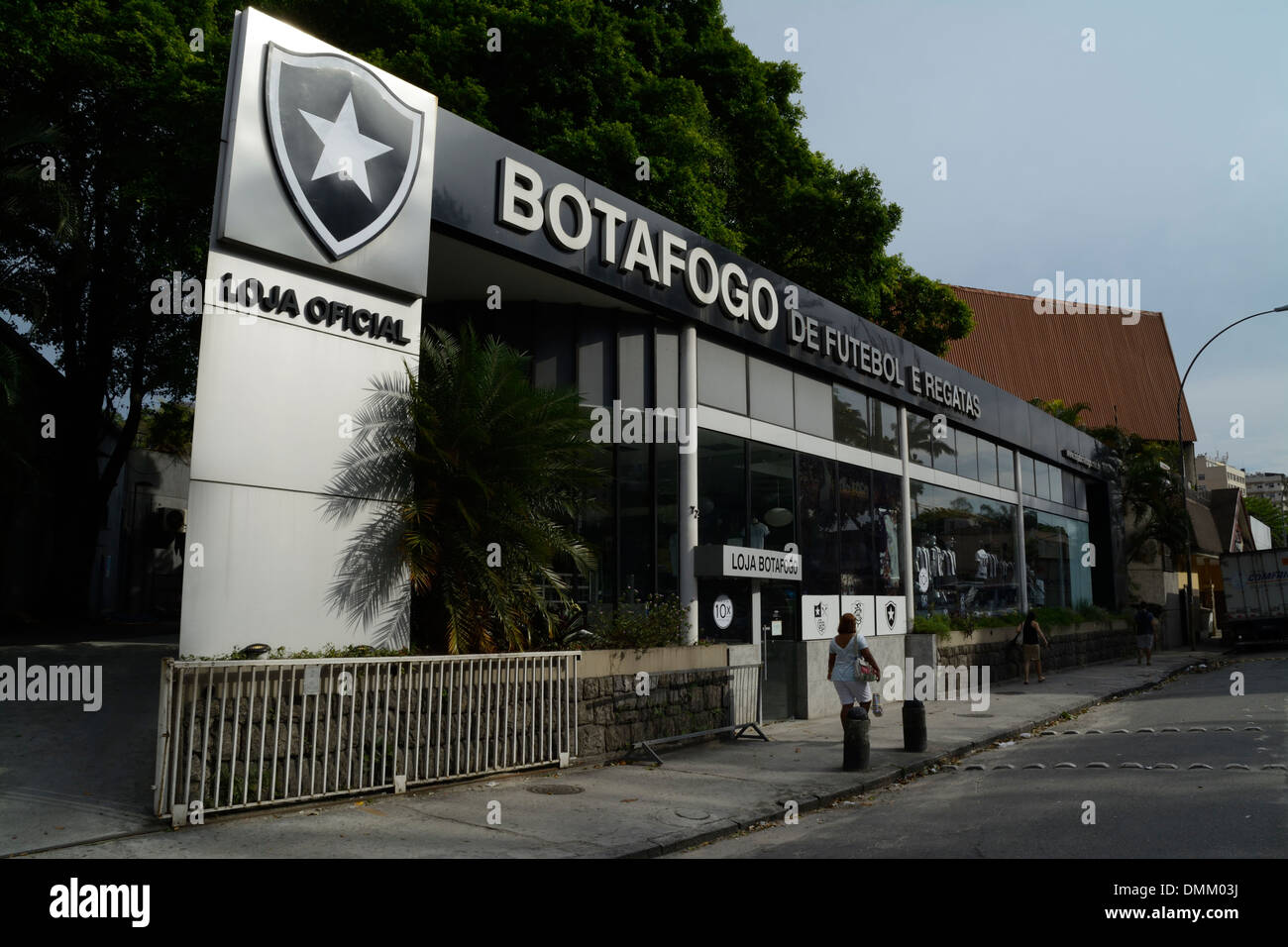 Botafogo de Futebol e Regatas in Rio De Janeiro, Brasilien Stockfoto